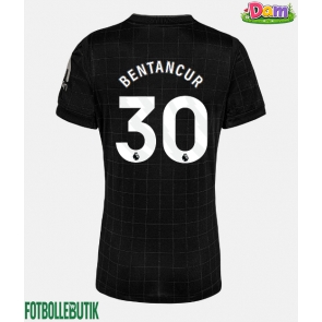 Tottenham Hotspur Rodrigo Bentancur #30 Bortatröja Kvinnor 2025-26 Kortärmad